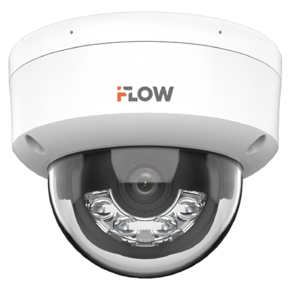 iFLOW F-IC-2422C2MS(4mm) Value 2Мп уличная купольная IP-камера с гибридной Smart подсветкой до 30м  и технологией SharpSense