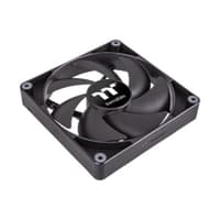 Кулер для компьютерного корпуса, Thermaltake, CT120 PC Cooling Fan, CL-F147-PL12BL-A, 120мм вентилятор, 500-2000об.мин, 4pin PWM, 57.05CFM, 25.8 dB(A), 120x120x25мм, Черный - фото 3