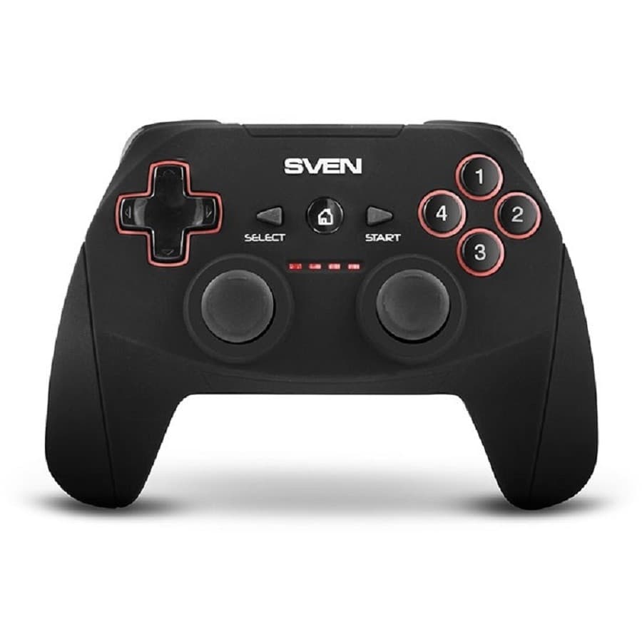 Беспроводной геймпад Sven GC-2040 (11 кл. 2 стика, D-pad, Soft Touch, PC/PS3/Android/Xinput)