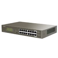 TENDA TEG1116P-16-150W Коммутатор в стойку 16-Ports 10/100/1000 Base-T 16-Ports PoE(PoE бюджет 135W) - фото 2