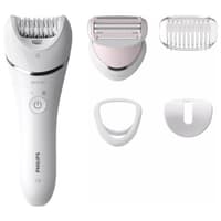 PHILIPS BRE710/00 Эпилятор,2 скорости, широкая головка, Wet&Dry, беспроводной, opti light, 4 аксессуара - фото 1