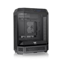 Корпус Thermaltake The Tower 600 черный без БП ATX 11x120mm 5x140mm 4xUSB3.0 audio bott PSU - фото 3