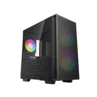 Deepcool CH360 black (mATX, без БП, ARGB, USB3.2 Type-A + USB3.2 Type-C) (R-CH360-BKAPE3-G-1) - фото 1