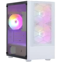 1STPLAYER Корпус FIREBASE X4-M White / mATX, TG / 1x120mm & 2x140mm LED fans inc. / X4-M-WH-2F1P-W-1F1-W - фото 2