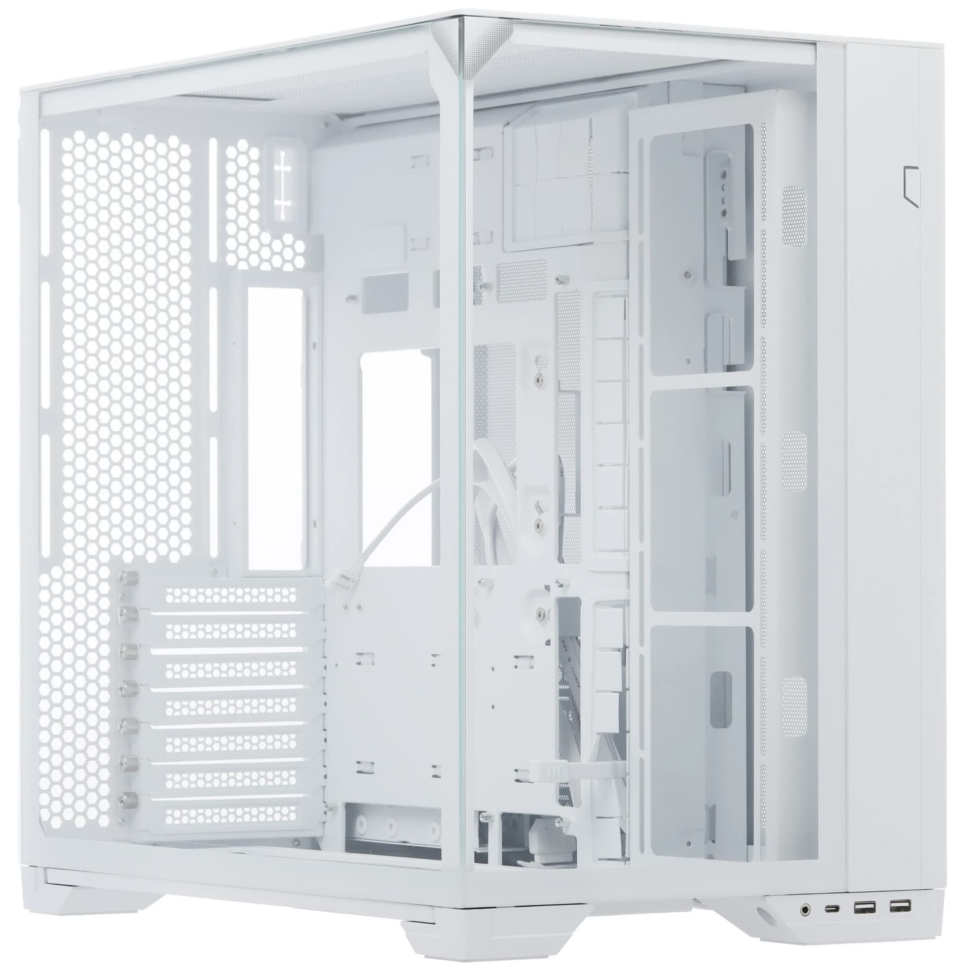 Корпус Lian Li O11 Vision Compact / White / Mid-Tower, TG / G99.O11VPW.R0 