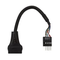 Bion переходник USB 3.0 - USB 2.0, внутренний, 10 см [BXP-USB3F-USB2M-010] - фото 1