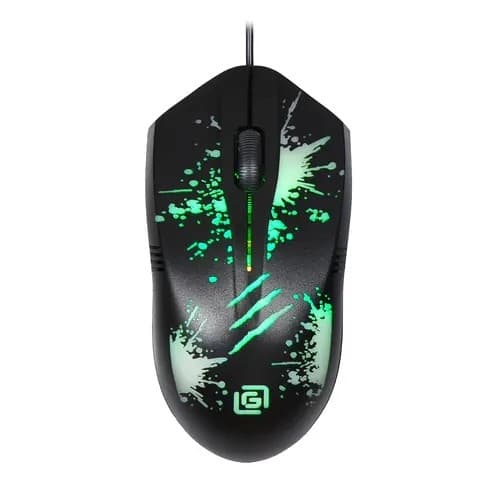 Мышь Оклик 399M STIGMA черный оптическая (1000dpi) USB (3but)