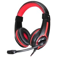 Oklick HS-L200 черный/красный 2м мониторы оголовье - фото 1