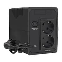 Exegate EP276528RUS ИБП Power Back BNB-650 <650VA, Black, 2 евророзетки> - фото 2