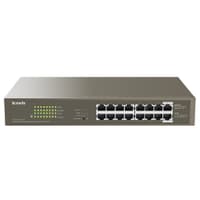 TENDA TEG1116P-16-150W Коммутатор в стойку 16-Ports 10/100/1000 Base-T 16-Ports PoE(PoE бюджет 135W) - фото 1