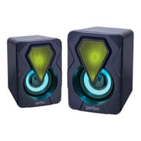 Perfeo колонки "SHINE", 2.0, мощность 2х3 Вт, USB, чёрн, Game Design, LED подсветка 7 цв - фото 3