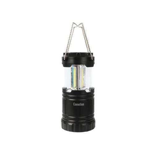 Camelion LED5632  (фонарь для кемпинга 3XR03, черный, 3X COB LED, пласт. кор.)