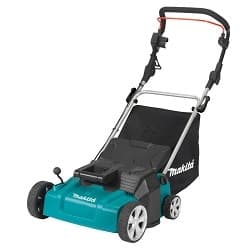 Makita UV3600 Скарификатор,{1800Вт,36см,3700об\мин,4уров(-10+5мм),40л,нож-фреза,15.3кг,кор}