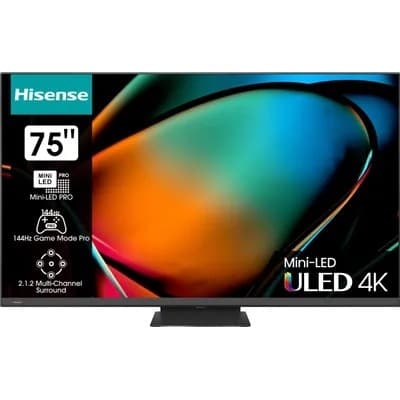 Hisense 55" 55U8KQ темно-серый 4K Ultra HD 120Hz DVB-T DVB-T2 DVB-C DVB-S DVB-S2 USB WiFi Smart TV