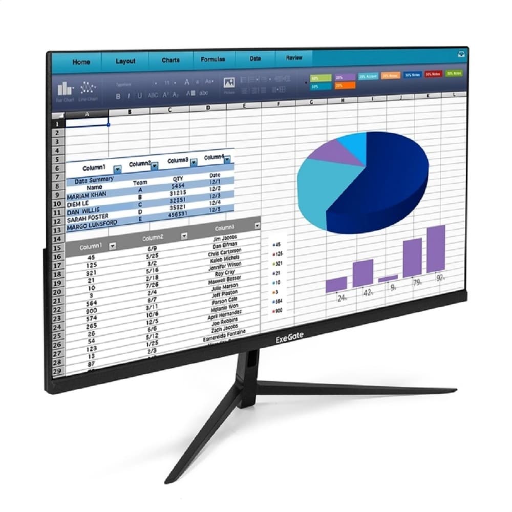 LCD ExeGate 23.8" EH2407A [EX299033RUS]