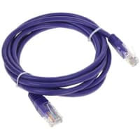 Патч-корд UTP Cablexpert PP12-2M/V кат.5e, 2м, литой, многожильный (фиолетовый) - фото 3