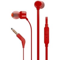 JBL TUNE110 Lifestyle 1.2м красный проводные (в ушной раковине) - фото 1