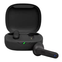 Гарнитура вкладыши JBL VIBE 300TWS черный беспроводные bluetooth в ушной раковине (JBLV300TWSBLKAM) - фото 1