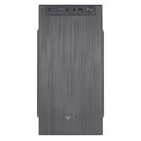 Корпус mATX Aerocool CS-108-S-BK-v1, Mini-Tower, без БП, черный - фото 2