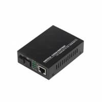 NTSS WDM медиаконвертер NTSS с RJ45 портом 10/100Base-T и 10/100Base-FX с разъемом SC, рабочая длина волны (передача/прием) 1550/1310 нм, SM, дальность до 20 км, DC 5В 2A NTSS-120B - фото 1