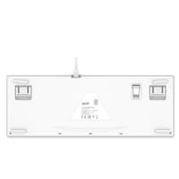 Acer OKR302 [ZL.KBDEE.016] механическая белый USB беспроводная BT/Radio for gamer LED - фото 2
