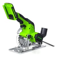 GreenWorks G24MCS Циркулярная мини пила аккумуляторная, 24V, бесщеточная, без АКБ и ЗУ [1501207] - фото 2