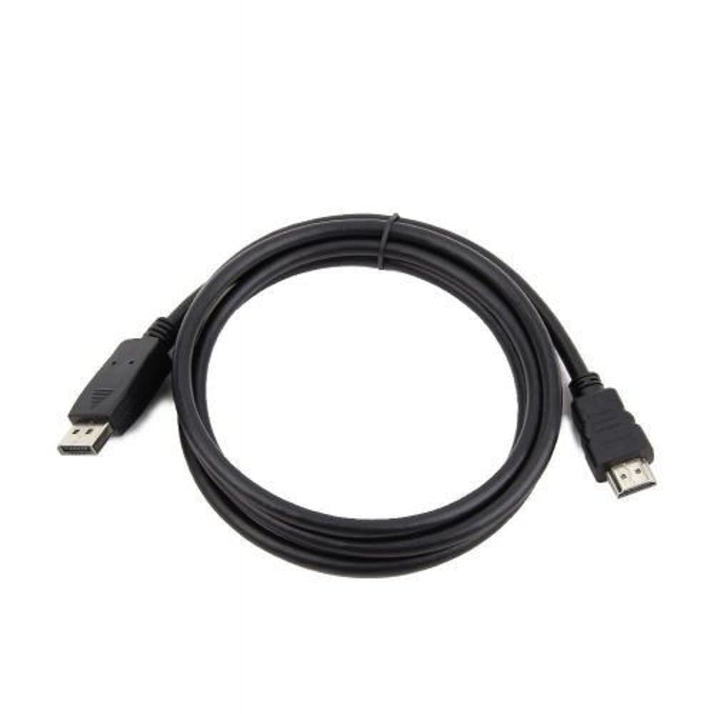 Filum Кабель Display port-HDMI 1 м., медь, черный, разъемы: Display port male- HDMI A male, пакет. [FL-C-DPM-HM-1M] (894191)