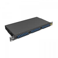 NTSS Кросс 19" NTSS PREMIUM, предсобранный 1U, 4 порта SC/UPC, 9/125 мкм, (сплайс, пигтейлы, кдзс, планки, адаптеры), черный, RAL9005 NTSS-RFOB-PM-1U-4-SC/U-9-SP1.5G1A-BL - фото 3