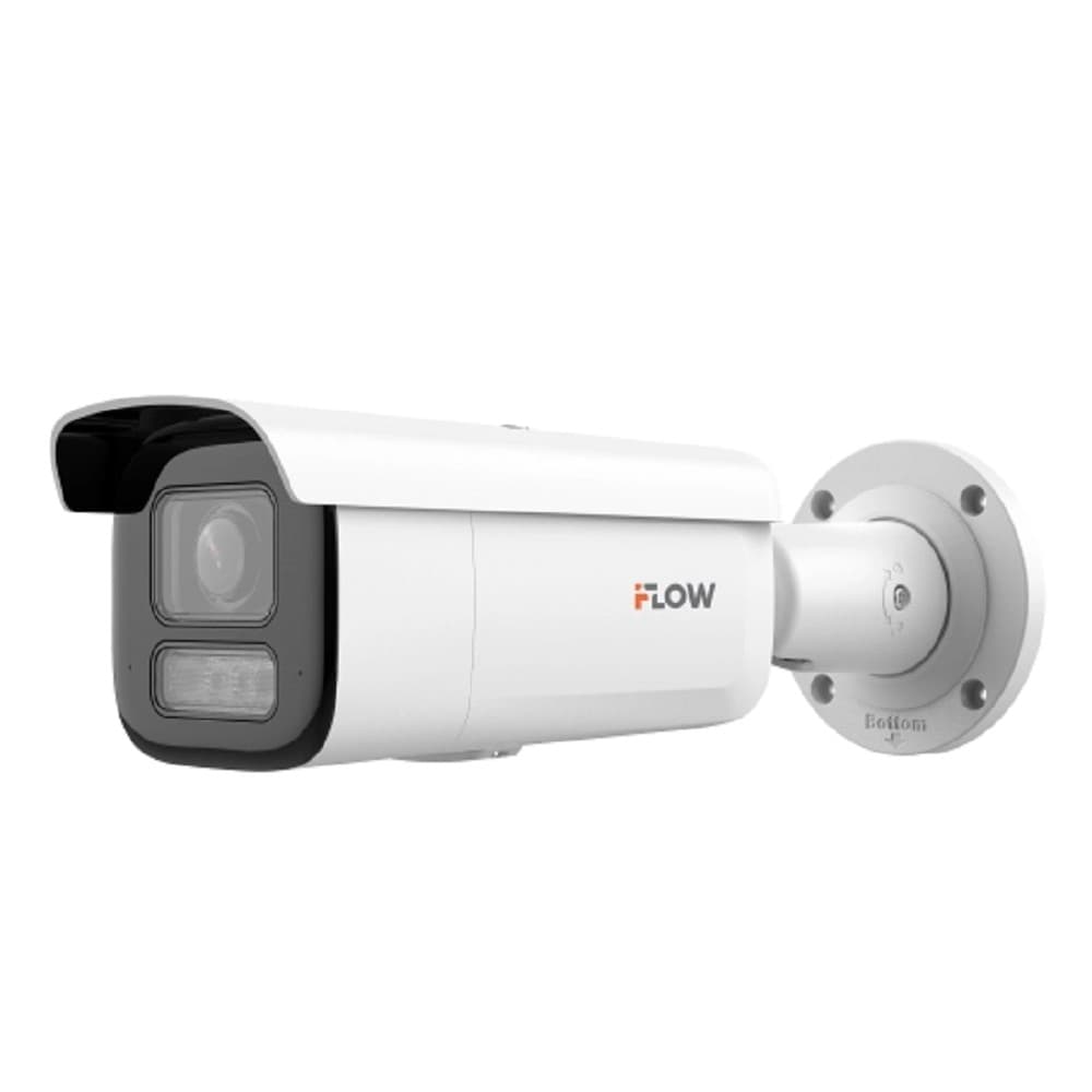 iFLOW F-IC-2686CSZ4(2.8-12mm) Value 8Мп уличная цилиндрическая IP-камера c гибридной Smart подсветкой до 60м, технологией BrightVu и SharpSense