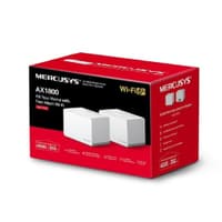 Бесшовный Mesh роутер Mercusys Halo H70X (HALO H70X(2-PACK)) AX1800 10/100/1000BASE-TX белый (упак.:2шт) - фото 3