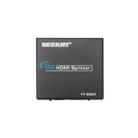 Rexant (17-6901) Делитель гнездо HDMI на 2 гнезда HDMI, металл - фото 3