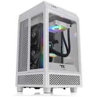 Корпус Thermaltake The Tower 100 белый без БП ATX 2x120mm 2xUSB3.0 1xUSB3.1 audio bott PSU - фото 2