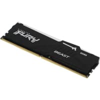 Память DDR5 8GB 5200MHz Kingston KF552C36BBEA-8 Fury Beast Expo RGB RTL Gaming PC5-41600 CL36 DIMM 288-pin 1.25В kit single rank с радиатором Ret - фото 3