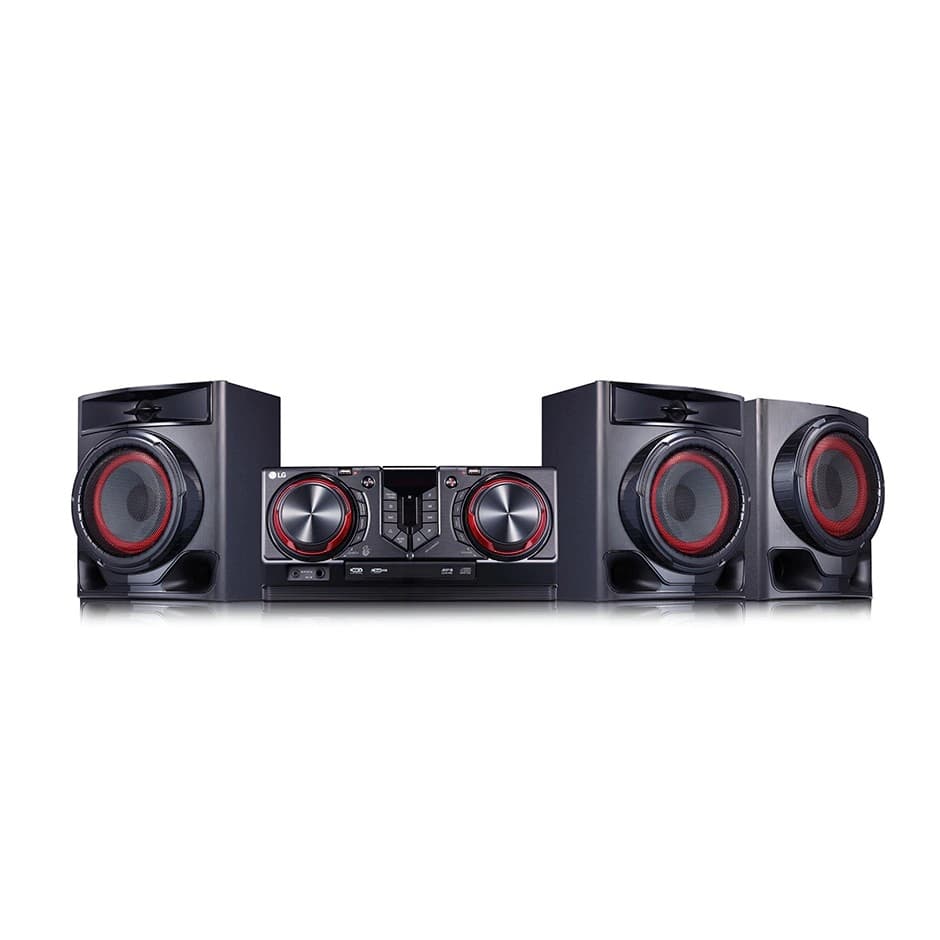 LG CJ45 черный 720Вт CD CDRW FM USB BT