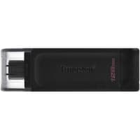 Kingston USB Drive 128Gb DataTraveler 70 Type-C DT70/128GB USB3.0 черный - фото 1