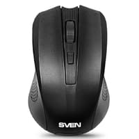 Беспроводная мышь Sven RX-300 Wireless чёрная (3+1кл. 600/1000/1400DPI) - фото 1