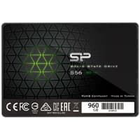 Silicon Power 960GB 2.5" Slim S56 <SP960GBSS3S56A25> (SATA3, up to 500/450MBs, 3D NAND, 500TBW, 7mm) - фото 1