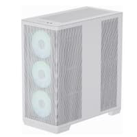 Корпус Mid-Tower AEROCOOL APNX CREATOR C1-WT-V1 white (ATX, без БП, ARGB fans, 3*USB3.2) - фото 3