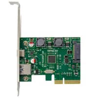 ORIENT AM-U3142PE-AC, Контроллер PCI-Ex4 v3.0, USB 3.2 Gen2, 2-port ext (Type-A + Type-C), ASM3142 chipset, разъем доп.питания, в комплекте LP планка крепления - фото 2