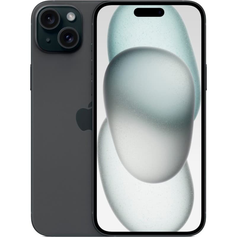 Apple iPhone 15 Plus 128Gb black 3G 4G 6.7" iOS 17 802.11 a/b/g/n/ac/ax NFC GPS MU0Y3HN/A ИНДИЯ A3094 