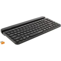 Клавиатура A4Tech Fstyler FBK30 черный/серый USB беспроводная BT/Radio slim Multimedia (FBK30 BLACKC - фото 1