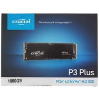 Crucial SSD 1000GB P3 Plus CT1000P3PSSD8 M.2 2280 PCIe NVMe 4.0 x4 - фото 3