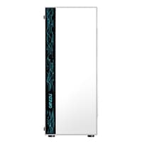 Ginzzu A390 White Window RGB подсветка 1*USB 3.0, 2*USB 2.0, AU - фото 2