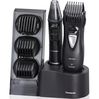 Триммер Panasonic ER-GY10CM504 черный 1Вт (насадок в компл:3шт)