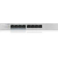 ZYXEL GS1200-8HPV2-EU0101F Коммутатор 8xGE (4xPoE+), настольный, бесшумный (без вентилятора), с поддержкой VLAN, IGMP, QoS и Link Aggregation, бюджет PoE 60 Вт - фото 2