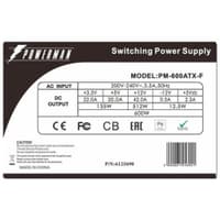 Блок питания 600W Power Man <PM-600ATX-F> ATX 120mm - фото 3