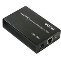VCOM DD471 Удлинитель HDMI по витой паре до 60м extender VCOM <DD471> +2б.п. - фото 2