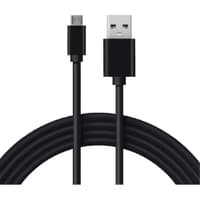 Rexant (18-4268) Кабель USB-A – micro USB, 1А, 1м, ПВХ, черный - фото 1