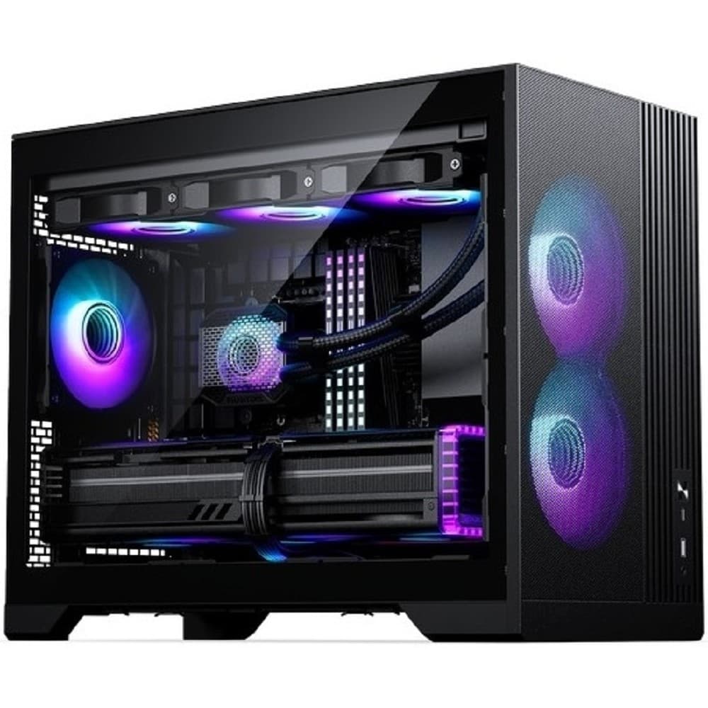 PHANTEKS XT M3, Black, 3x120mm ARGB Fan, Tempered Glass, mATX / PH-XT325M_BK02