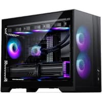 PHANTEKS XT M3, Black, 3x120mm ARGB Fan, Tempered Glass, mATX / PH-XT325M_BK02 - фото 1
